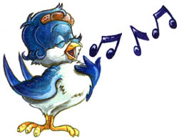 singing